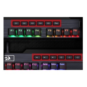 کیبورد گیمینگ مکانیکال با سیم ردراگون مدل K555